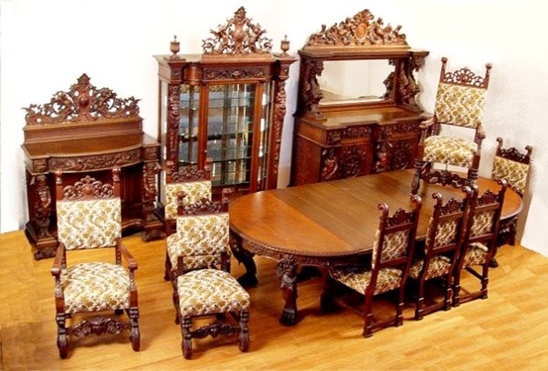 An Antique Furniture Reflects The Artistic Nature On Others